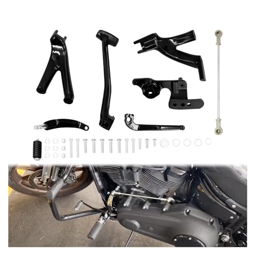 Kit commandes avancées en aluminium usiné CNC pour moto Softail Standard