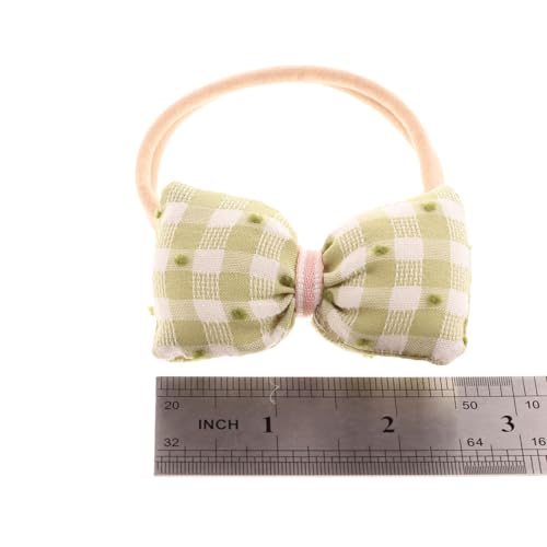7 Pack Baby Nylon Headbands Hairbands Hair Bow Elastics Hair Accessories for Baby Girls Newborn Infant Toddlers Kids3