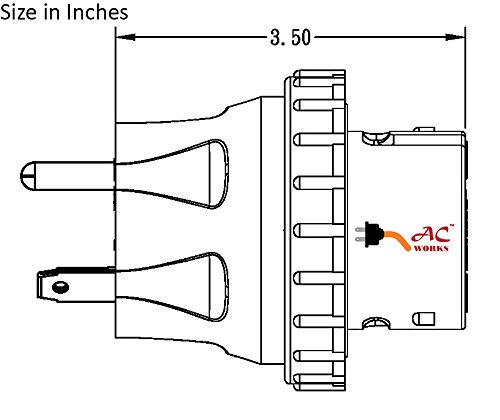 Ac Works Generator To Transfer Switch 50Amp Inlet Box Adapter (Tt-30 Rv 30Amp To Cs6364 Compact) #TOP4