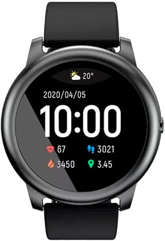 HAYLOU Watch 2 Pro watch face with activity data