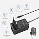Netzteil 15V 1A Netzteil | AC Adapter 200-240V 50-60HZ | DC15V 15W 500mA 1000mA 2 Meter langes Kabel | 5,5 * 2.1mm mit 10 Steckernetzteil | Transformator AC-DC Adapter (DC15V~1A)