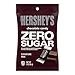 HERSHEY'S Zero Sugar Chocolate Candy Bags, 3 oz (12 Count)