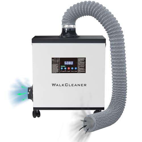 WalkCleaner smoke purifier for laser engraver,laser engraver air purifier, smoke extractor, Fume extractor for laser cutter,Solder Fume Extractor,200w,4-Stage Filtration,99.98% Purification Rate