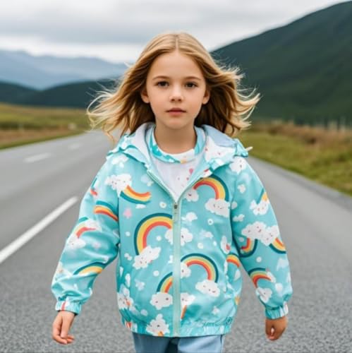 Image of TUIJI Toddler Jacket Hooded Trench Lightweight Windbreaker