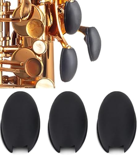 Amazon.com: KAIY 3Pcs Saxophone Rubber Thumb Rest, Black Silicone Thumb ...