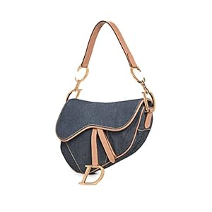 Women’s Pre-Loved Dior Saddle Bag, Denim