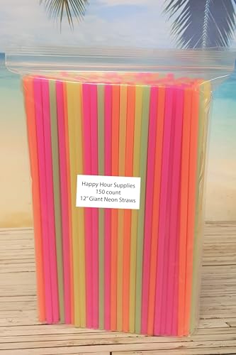 Pack de 150 pitillos Giant NEON 12 pulgadas miniatura 2