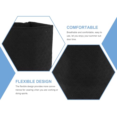 FRCOLOR Cooling Wrist Guard Thin Ice Silk Breathable Sweat Absorbent Wristband for Men Women Fitness Yoga Performance 3.3X3.1X0.08 Inch - Image 5