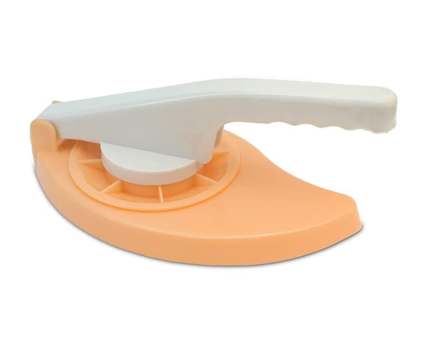 NexellarHand Press Puri Machine - 1 Pcs Plastic Manual Puri Machine with Handle, Unbreakable Puri Press Machine for Kitchen, Thepla, Paratha, Chapati, Khakhra, Momos, Nan, Roti Maker