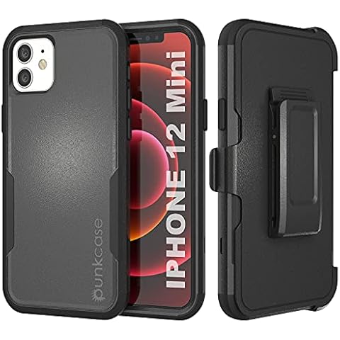 Punkcase Patron Series iPhone 12 Mini Holster Cover