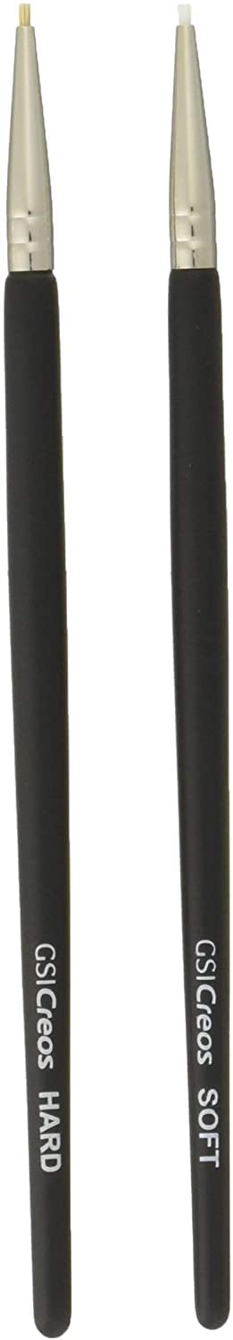 Pinceaux extra petits en bois naturel pour weathering et modélisme de précision