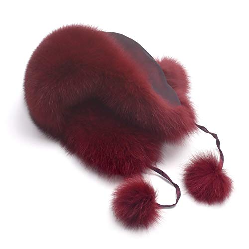 Bonnet bomber coupe-vent en fausse fourrure style ushanka russe