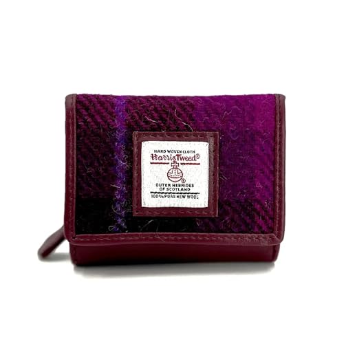 Sac à main Harris Tweed violet pour vos sorties et virées citadines