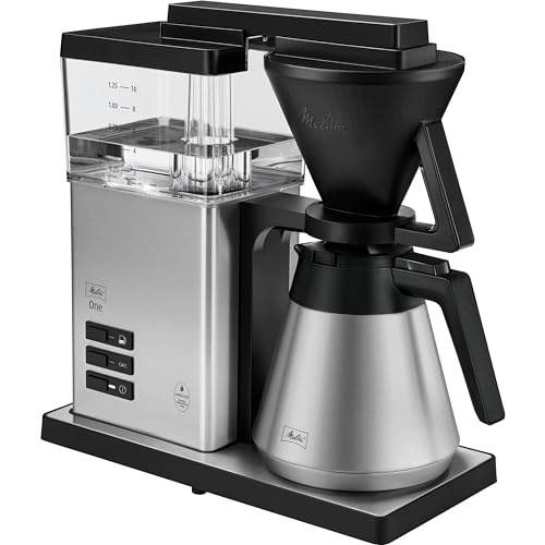 Melitta One Therm Filterkaffeemaschine, Edelstahl