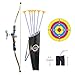 VenGo Arco y Flechas Niños Set Arco - Diana de Tiro con Arco Equipos de Juguete para Niños Juego Regalo de Entrenamiento con Flechas y Objetivo Caras