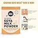 Urban Platter Soya Milk Powder | 35.27 Oz (1kg) | 49% Plant Protein | Unflavoured Soy Milk for Coffee, Tea, Smoothies, Baking & Cooking | Non-GMO, Dairy-Free, Vegan