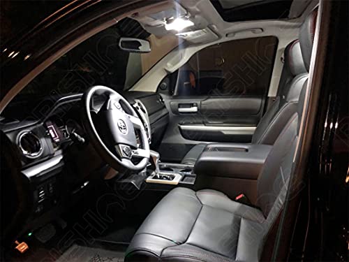 Kit de luces LED interiores blancas para Toyota Tundra 2014-2021 miniatura 3