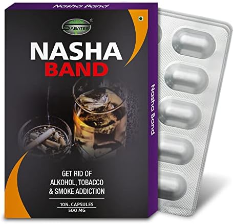 Nasha Band Multivitamin Supplements Help To Detox Lungs Quit Smoke Reduce Toxic Substances herbal ingredients