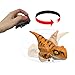 Mattel Jurassic World Dominion Uncaged Dinosaur Toy with Chomp Motion & Roar Sound, Rowdy Roars Atrociraptor Tiger Dino Action Figure
