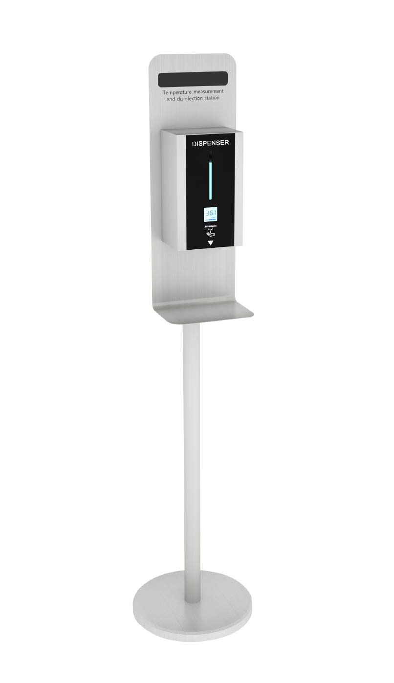 Thermometer • Sanitizer Kiosk