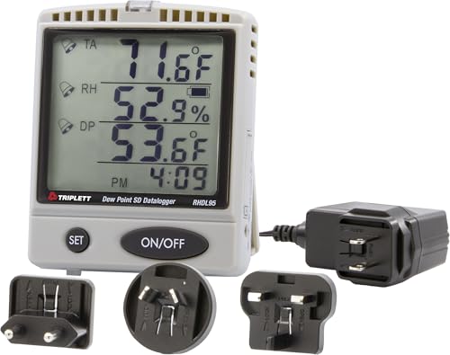 Image of Triplett RHDL95 Temperature /Humidity /Dew Point Indoor Air Quality Monitor with SD Card Datalogger