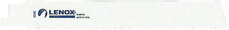 LENOX Tools E-Style Reciprocating Saw Blade, 11-inch, 8 TPI, 5/PK