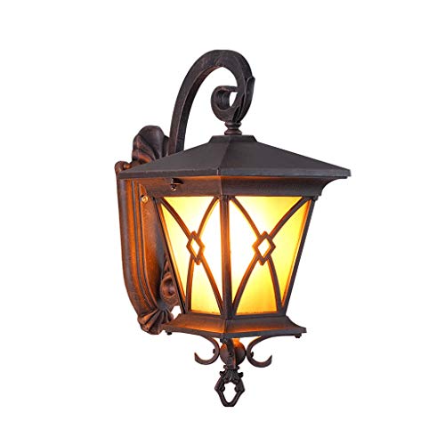 Lampe murale de jardin extérieur pour sécuriser et éclairer une entrée sombre