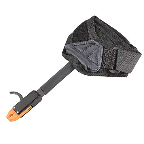 Déclencheur de l'arc pour enfants avec sangle en nylon orange pour entraînement