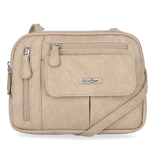 Image of MultiSac Zippy Triple Compartment Crossbody Bag