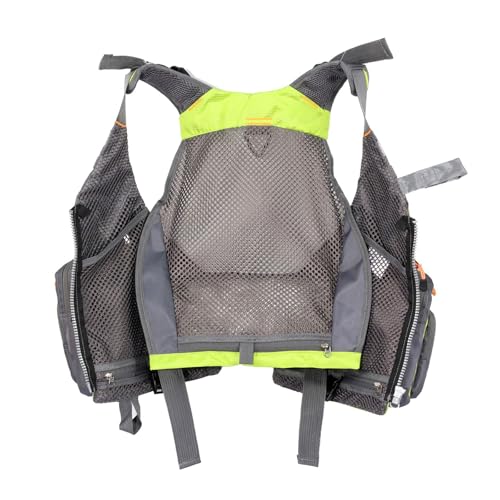 Chaleco de pesca multiPocket con almacenamiento táctico para arroyos 6