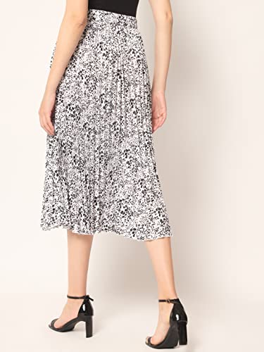 Image of OTABU Girl's|Women's Classic Stretchy All Time Trendy Printed Pleated Skirt|Western Skirt |midi Skirt| plited Lehenga Wedding Ghaghra