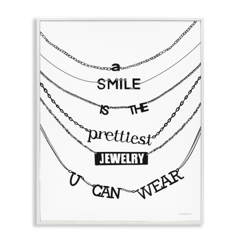 Rainbow Affirmation Glam Necklace, 16 x 20 Inch Framed Giclée Print