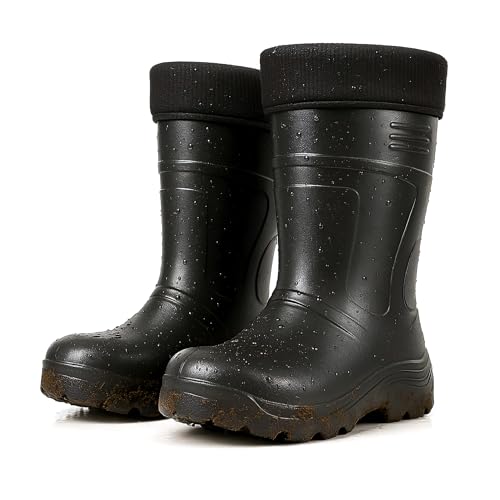 Bottes en caoutchouc homme imperméables et chaudes en EVA SolaDirect