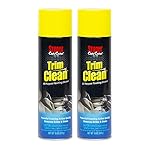Stoner Car Care 91134–2PK Trim Clean All-Purpose Fast Acting Powerful Foaming Cleaner Quickly Removes Grime and Stains From Trim, Consoles, and More To Restore Automotive Interiors, 18 Oz, Pack of 2