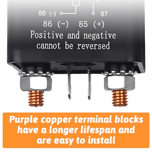 Remote Battery Disconnect Switch 12V 200A Car Kill Switch Anti-Theft Switch Prevent Battery Drain Remote Car Kill Switch Anti Theft with 2 Keys for Car RV Truck Camper Travel Trailer - Image 5