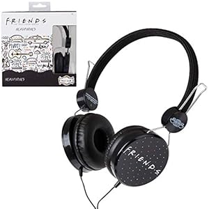 FRIENDS Kids Hoofdtelefoon, Over Het Oor Verstelbare Wired Head Telefoon Voor Muziek Telefoon Laptop Tablet, Officiële…