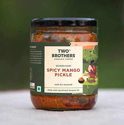 Image of Two Brothers Organic Farms Spicy Mango Pickle (500GM)