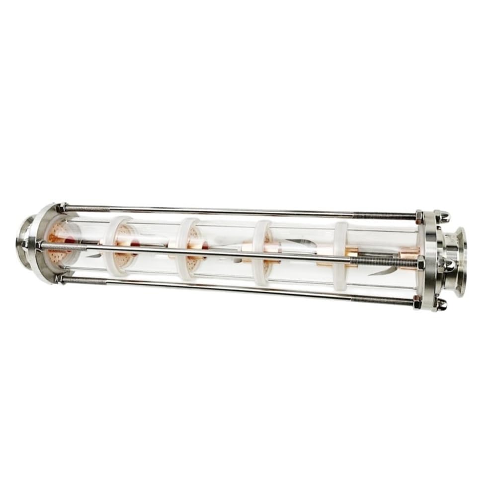 1 Satz Cu Blasenplatten Kolonnenbaugr. 2Zoll SS304 Flansche Glaslinse