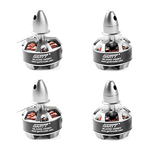 4pcs GARTT ML2206S 2400KV Brushless Motor for FPV QAV 210 250 300 RC Mini Drone Quadcopter Multicopter