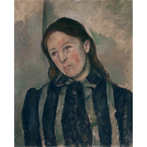 Impression sur toile Cézanne Portrait de Madame Cézanne encres d'archives ARTICULOZY