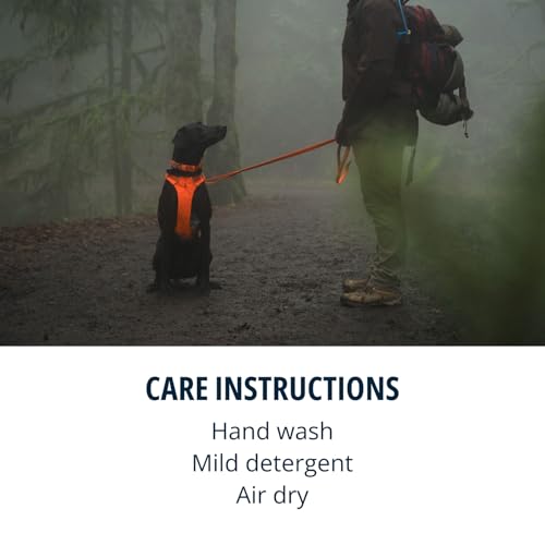 Ruffwear, Front Range Hundeleine, 1,5 m Lange Leine mit gepolstertem Griff für den täglichen Spaziergang, Blaze Orange