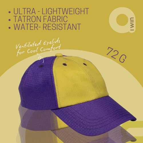 Image of Aivin Flexrush Cap | Water-Resistant Tatron Fabric | Ultra Lightweight | Ventilated Eyelids | Stylish & Breathable | Universal M /L Size