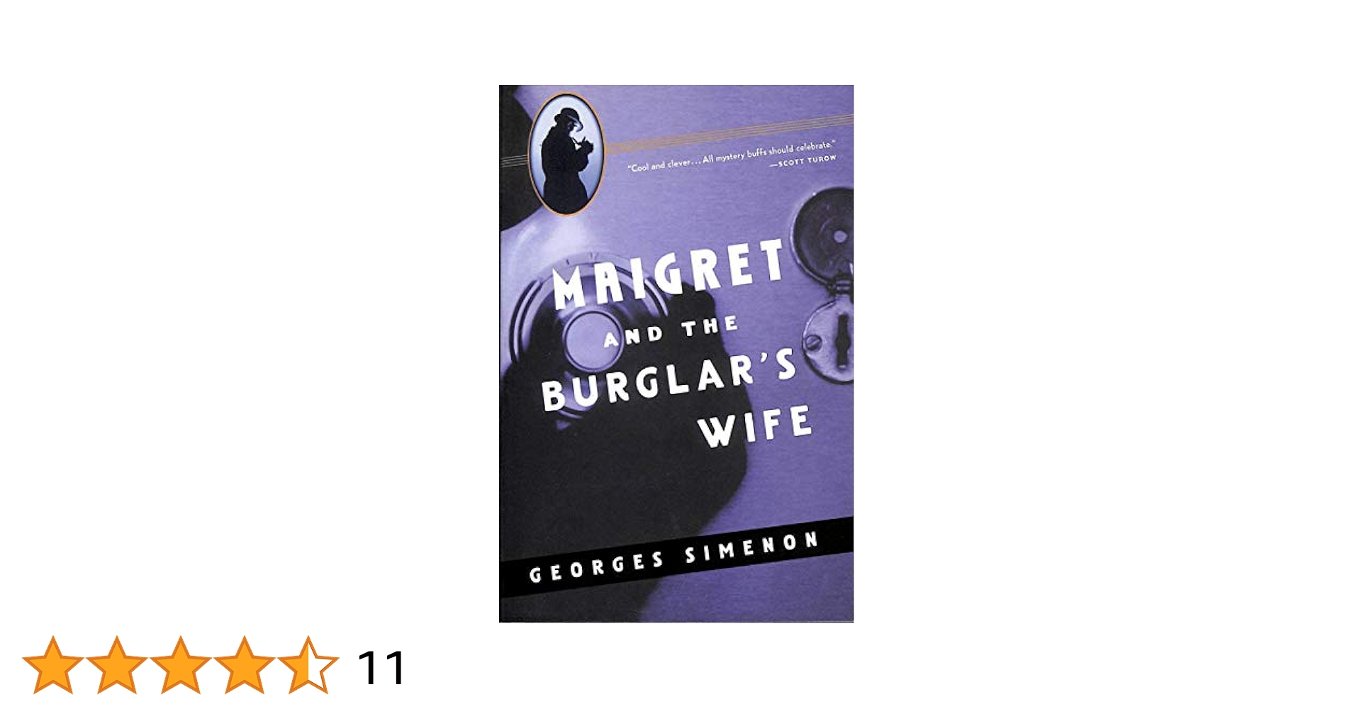 Maigret and the Burglar's Wife: Simenon, Georges
