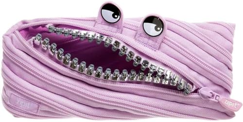 Image of ZIPIT Polyester Grillz Pencil Case, Lilac, Lavender