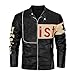 YXYSZZ Men's PU Leather Motorcycle Jacket Winter Moto Clothing Fashion Warm Overcoat(S,Z2726BK)