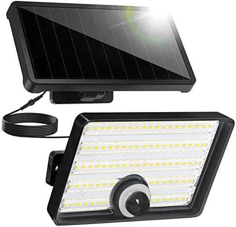Motion Sensor Outdoor Lights,2000 Lumens 88 LED Solar Motion Sensor Lights Waterproof Security ,Wall Mount Dusk to Dawn Sensor Outdoor Lighting for Front Door Shed Patio Barn Garden Garage (1 Pack)