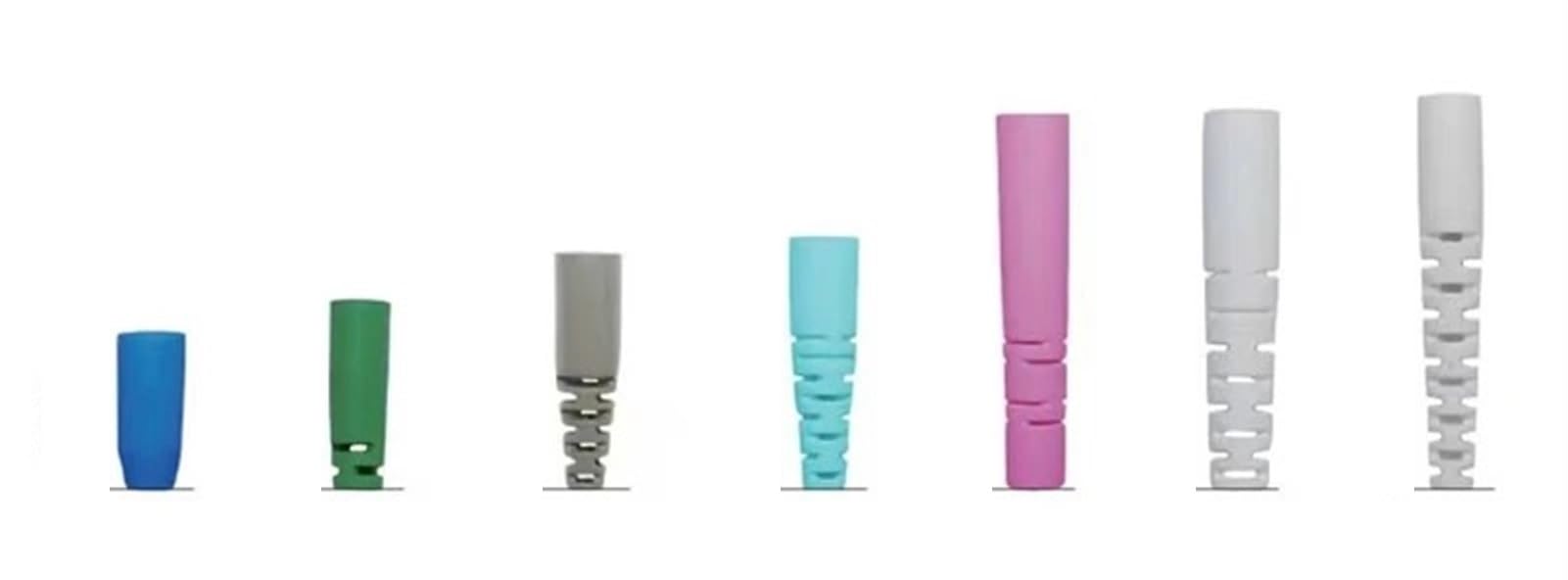 LC Boot 1000 pezzi per connettori in fibra ottica kit cavo corto avvio corto blu verde 3,0 mm 2,0 mm 0,9 mm