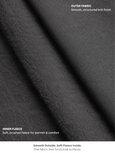 Image of Alan Jones Clothing Men's Regular Fit Mid Rise Fleece Jogger Regular Pants For Winterwear