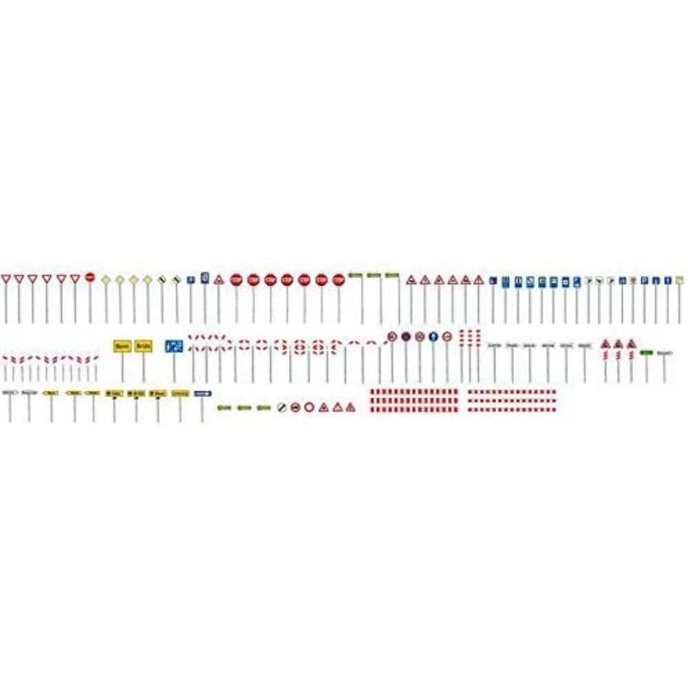 Faller FA272449 - Juego de señales de tráfico (Accesorios), Multicolor