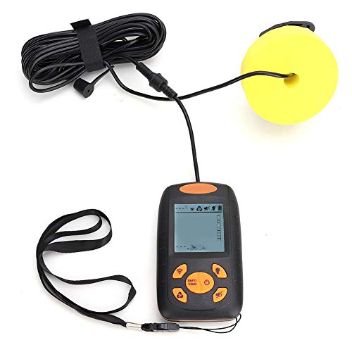 Portable Transducer Handheld Fish Finder Oltrasonic Fish Finder with LCD Display 0.4M-100M